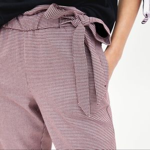 Zara Cropped Pants with Tie